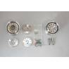 Pair of wide front aluminium wheels LESU LESU W-2017-1-tamiya