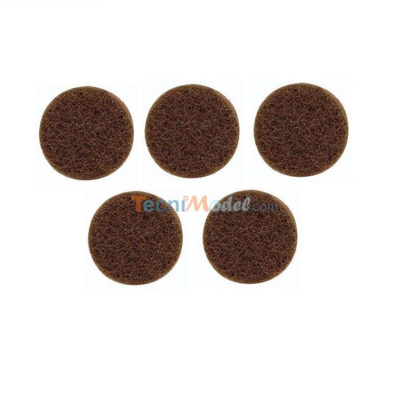 5 Disques de ponçage grain moyen pour meuleuse LHW PROXXON