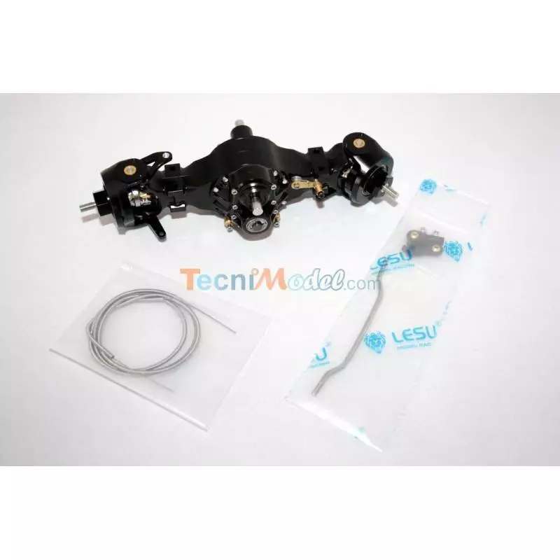 Middle front axle with differential lock for radio-controlled trucks 1/14
Lesu Q-9005-B