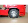Pair of large front aluminum rims for bearings - LESU W-2018-B
