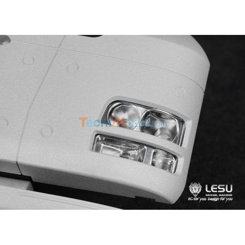 Aluminum front bumper for MAN TGX Tamiya 1/14
Lesu CK-TGX