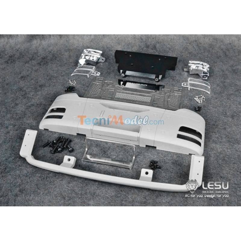 Aluminum front bumper for MAN TGX Tamiya 1/14
Lesu CK-TGX