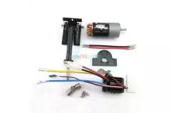 Système de levage de benne complet avec moteur - Hercules Hobby UP0141 Black