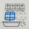 Rampe de feux Scania avec 4 projecteurs ronds HERCULES HOBBY HH-UP0091B