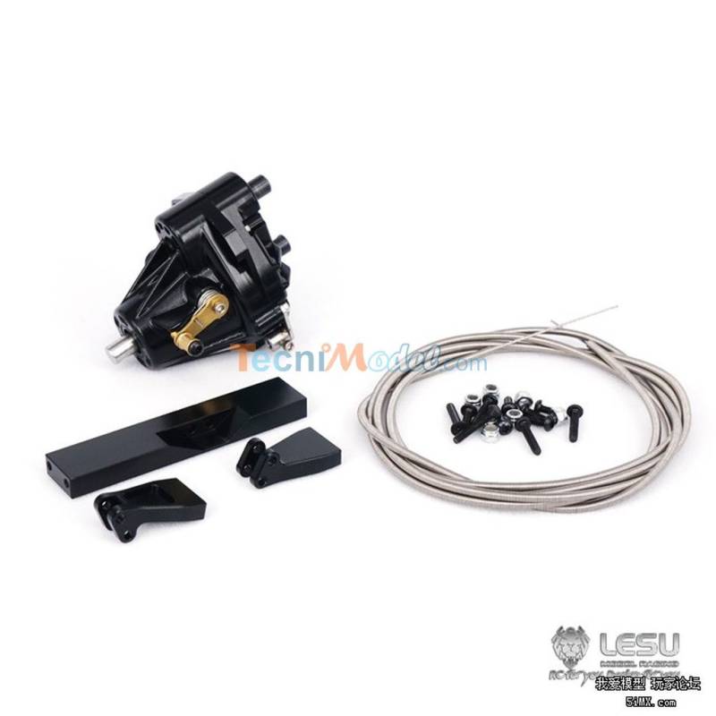 Boîte de transfert avec différentiel blocable LESU F-5020 noire