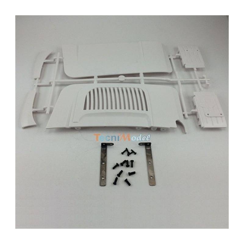 Wide deflectors for Actros Tamiya 1/14
