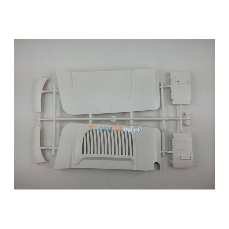 Wide deflectors for Actros Tamiya 1/14