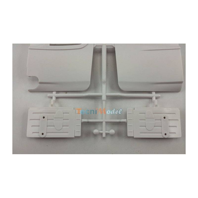 Wide deflectors for Actros Tamiya 1/14