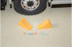 Rubber wheel chocks