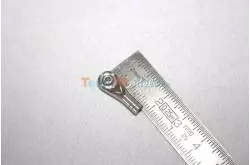 1 Chape à rotule M2.5 Inox LESU M2.5-A