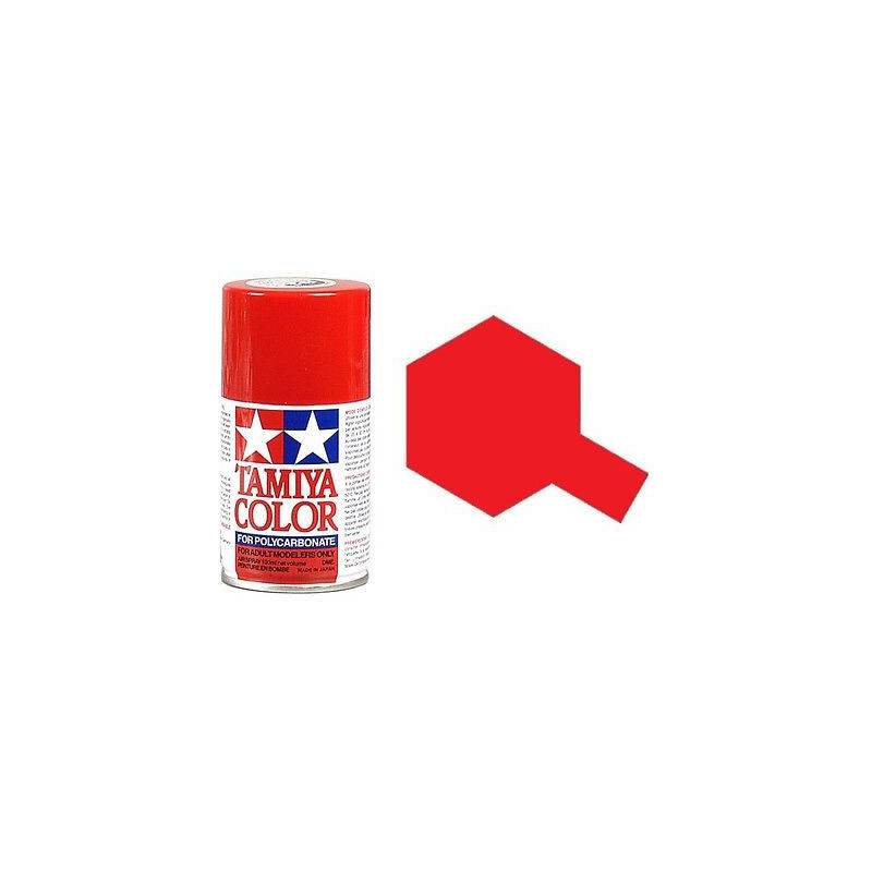 Peinture pour Lexan PS2 ROUGE Tamiya 86002