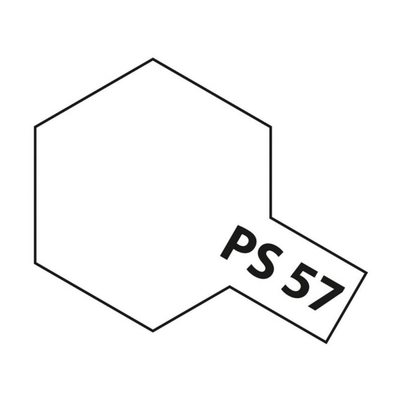 Peinture pour Lexan PS57 BLANC NACRE Tamiya 86057