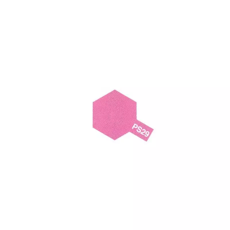 Peinture pour Lexan PS29 ROSE FLUO Tamiya