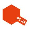 Peinture pour Lexan PS24 ORANGE FLUO Tamiya