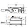 Servo Savöx low profile DIGITAL SV-1254MG+ 15kg.cm 7.4v