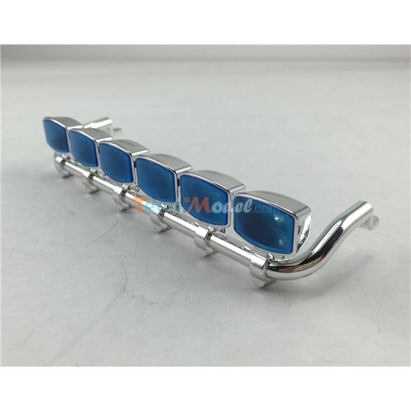 Rampe de feux de toit Scania avec 6 projecteurs carrés HERCULES HOBBY HH-UP0093A