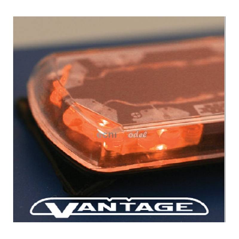 Rampe de toit de clignotants Orange VANTAGE miniature 1/14