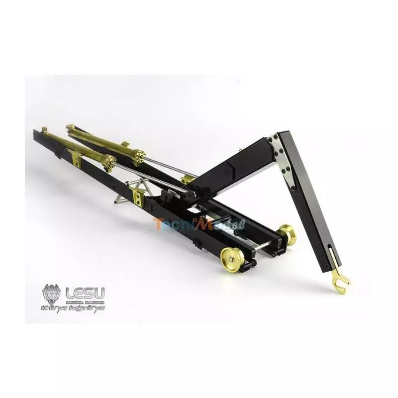 Système Multibenne hydraulique LESU pour camion rc 4 essieux 1/14 - Réf : LS20160901-D