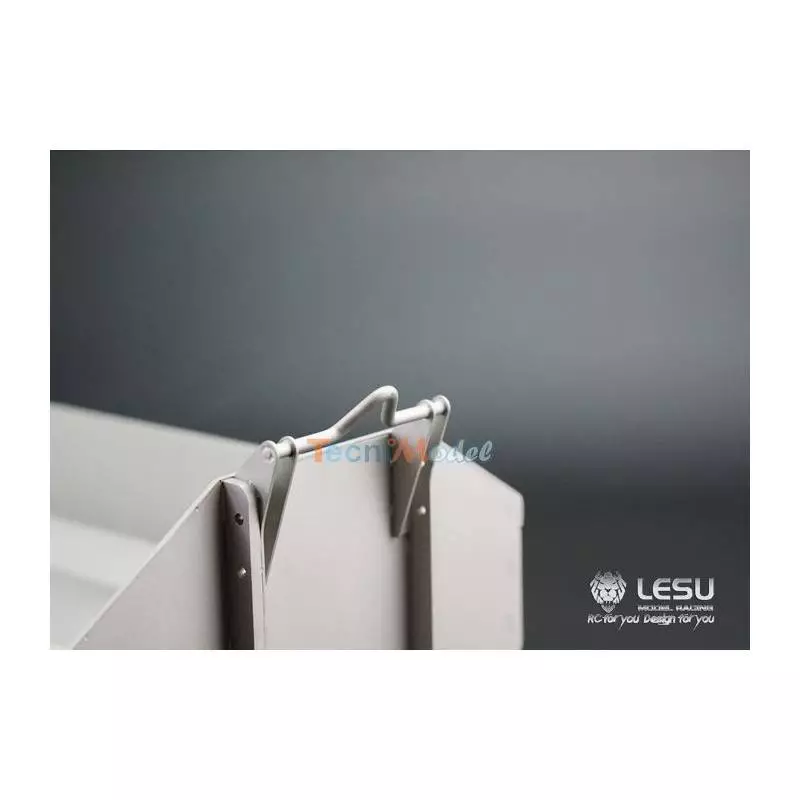 Système Multibenne hydraulique LESU pour camion rc 4 essieux 1/14 - Réf : LS20160901-D
