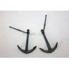 2 Ancres métal 51 x 37mm pour yacht classique fin 19eme