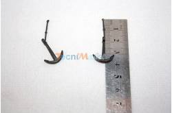 2 Ancres métal 23x17mm pour yacht classique fin 19eme