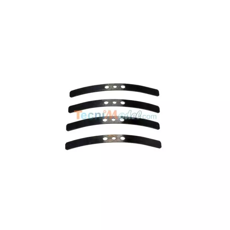 4 Lames de suspension BL3 pour remorques frigo Tamiya TAMIYA 9808093
