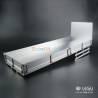 Flatbed Drop-Side with side rails for 1/14 RC Truck by LESU