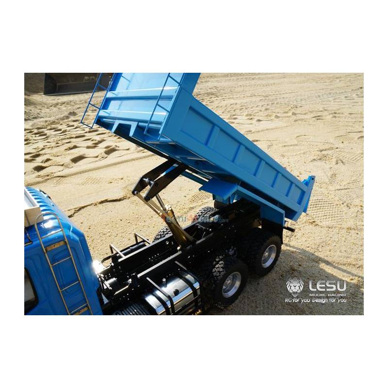LESU bucket assembly kit with hydraulic lift for 3 axle 1 14 RC Truck Lesu LS