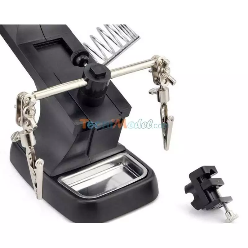Troisième main et station de travail loupe LED KRICK 492398