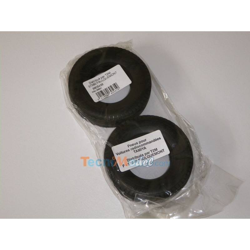 Pneus standards Tamiya (la paire)