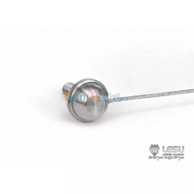 1 Antenne de toit miniature factice pour Scania 1/14 - LESU G-6134-B