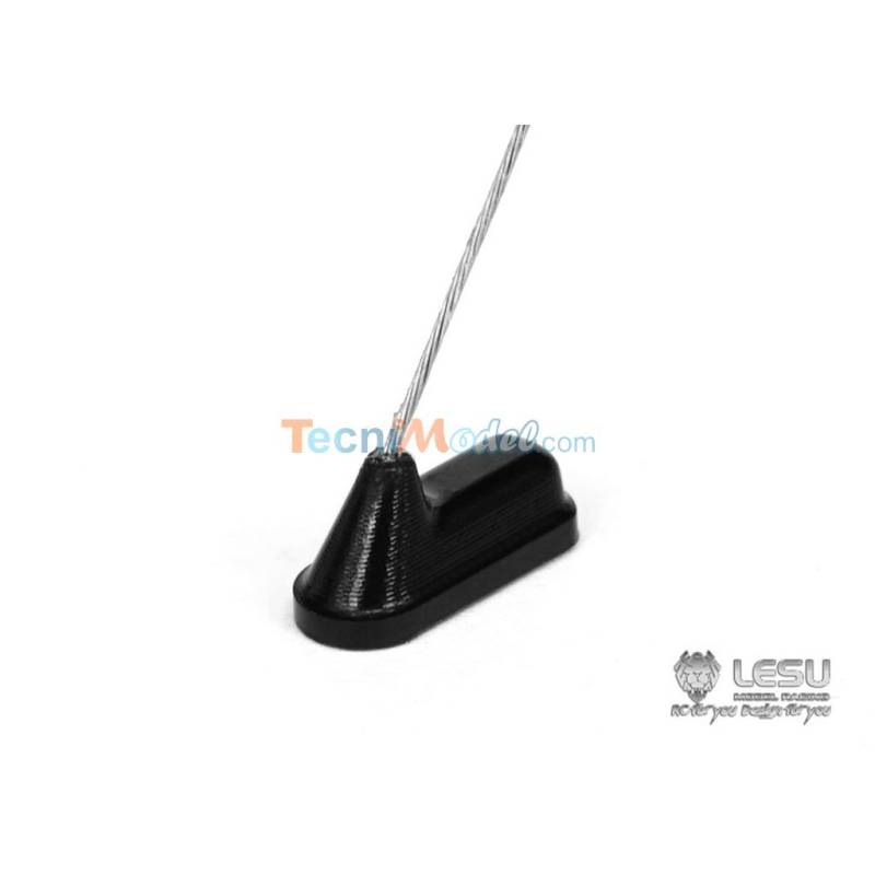 Antenne de toit miniature factice pour MAN Tamiya 1/14 - LESU G-6134-A