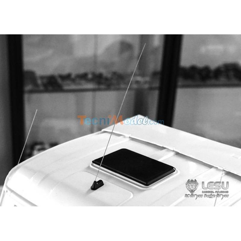 Miniature dummy roof antenna for MAN Tamiya 1/14 - LESU G-6134-A