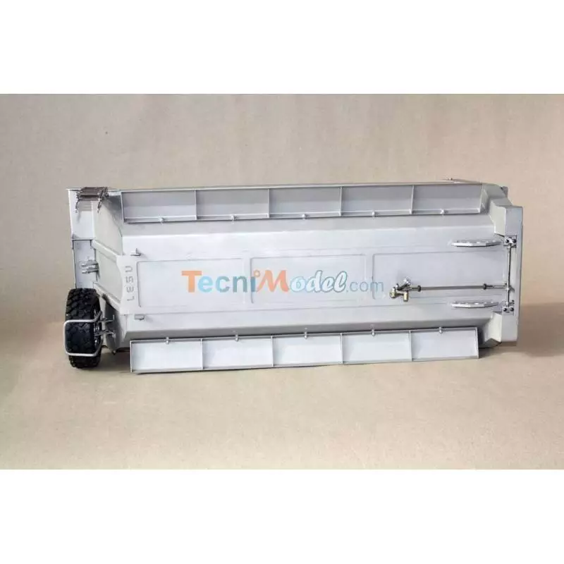 LESU 465mm stainless steel round tipper for 4-axle truck - LESU LS-A0008-8X8