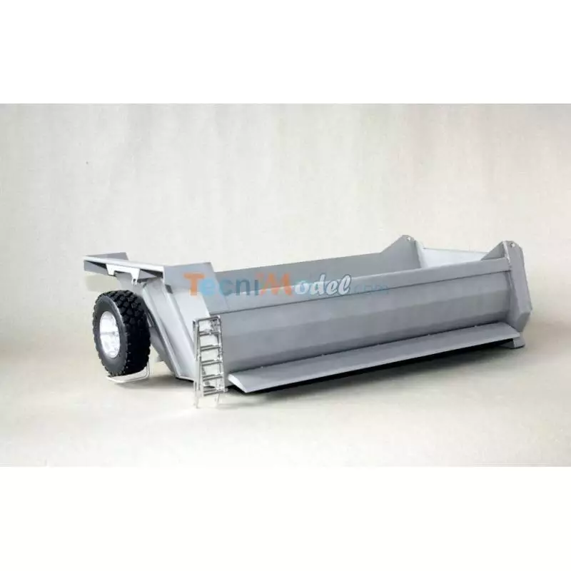 LESU 465mm stainless steel round tipper for 4-axle truck - LESU LS-A0008-8X8