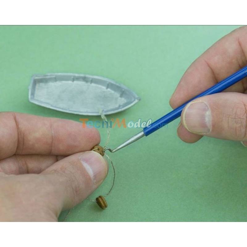 2 outils à crocheter à double extrémité en acier (210mm) KRICK 492403