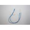 4 wired Leds 5mm blue high luminosity 12v 18cm wire