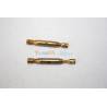 2 ridoirs laiton M2 17mm 2 embouts fendus