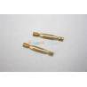 2 ridoirs laiton M2 14mm 1 embout cylindriques et 1 embout fendu