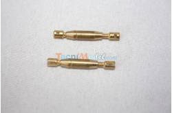 2 brass turnbuckles M2 14mm 2 split ends