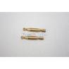 2 ridoirs laiton M2 14mm 1 embout cylindrique et 1 embout anneau