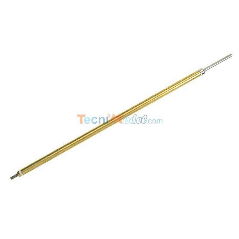 Arbre d'hélice M4 Ø4mm 300mm avec tube de 240mm Ø8mm