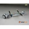 Essieu avant complet en inox avec lames de suspension pour camion rc 1/14 - THICON-MODELS 50195