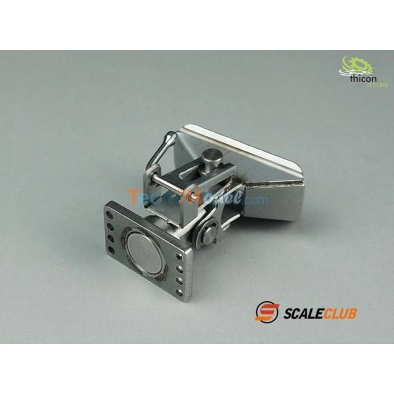 Attelage articulé en Inox pour camion rc 1/14 THICON MODELS 50198