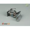 Attelage articulé en Inox pour camion rc 1/14 THICON MODELS 50198
