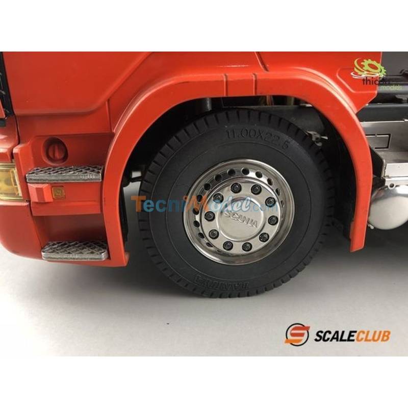 Stainless steel front wheels standard width THICON MODELS 50203