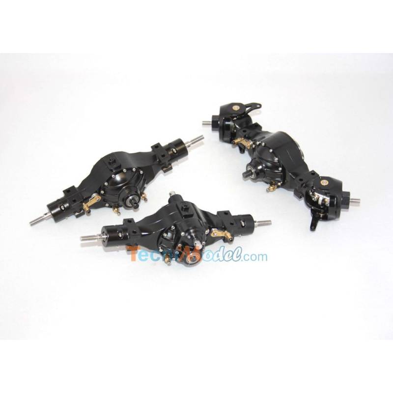 Set of LESU Axles for 1/14 6x6 RC Truck