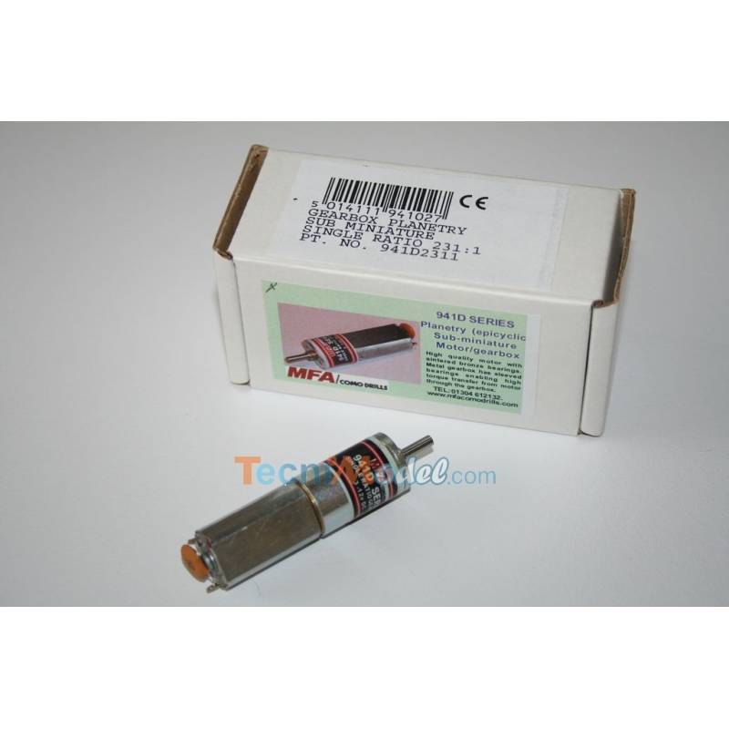 Ø16mm 231:1 geared motor with planetary gear