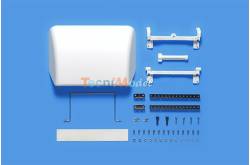 DEFLECTEUR DE TOIT BLANC