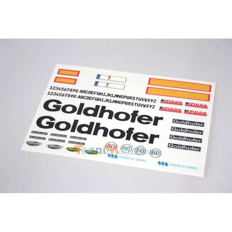 sticker set for Goldhofer